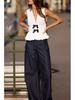 Spring 2025 European & American Backless Bow Vest - French Design