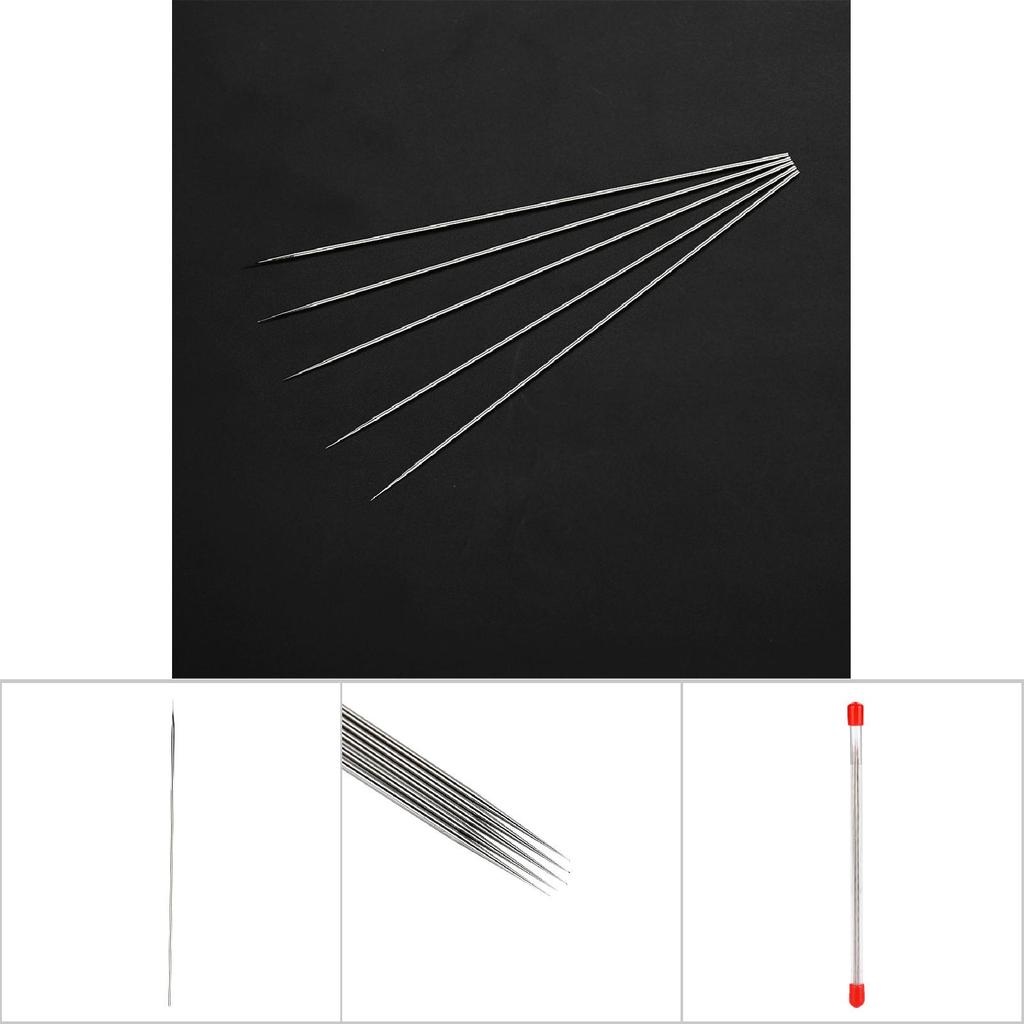 5pcs Airbrush Needle Accessories Painting Machine Gravity Feed Part Fluid 0.2mm
