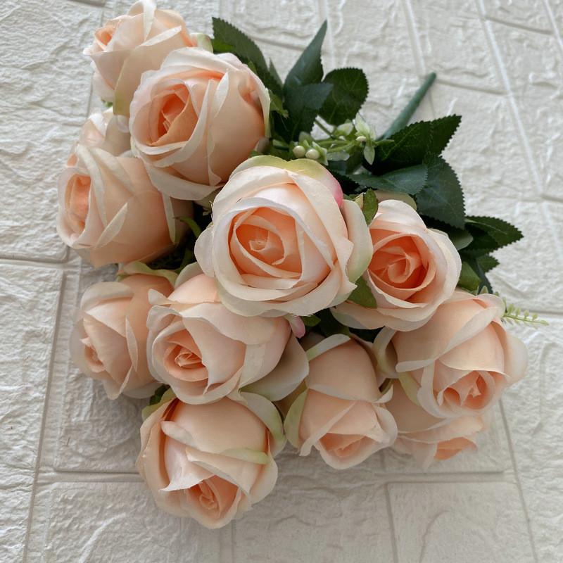 Luxury Artificial Peony Bouquet For Wedding Home Office Flowers Decorations Gift