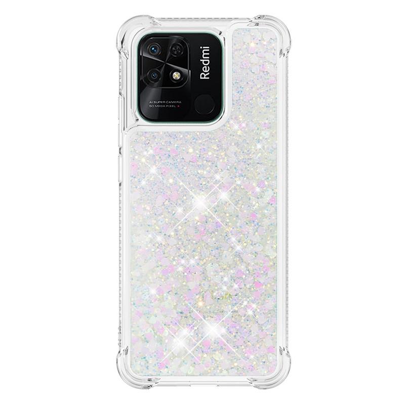 Fundas Redmi 10C Quicksand Case for Xiaomi Redmi 10C Coque Soft Liquid Bling Bling Cover For Xiaomi Redmi 10 C Phone Case Capa