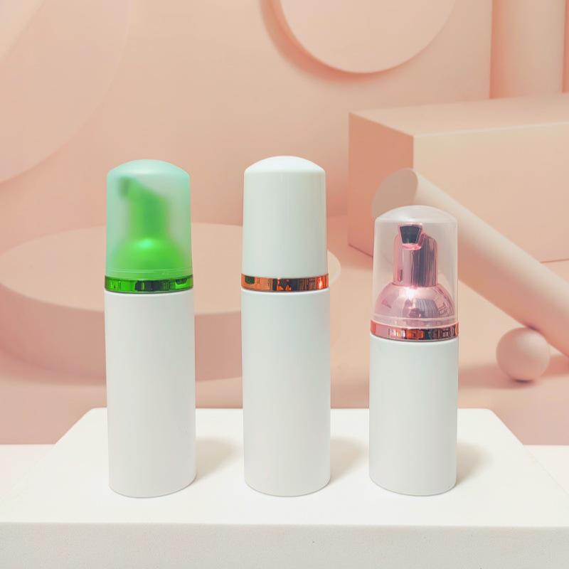 Matte Frosted Foam Face Wash & Eyelash Mousse Pump Bottle, 60ml