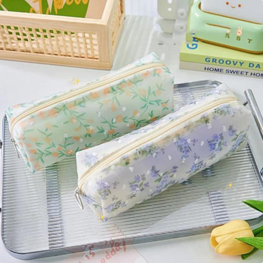 

Прозрачный пенал с цветами Eva Estuche Escolar Summer Pen Box