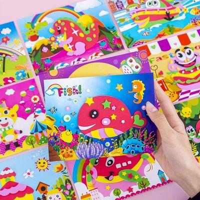 Set di adesivi EVA per bambini - Kit di lavoretti educativi per la scuola materna