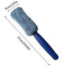 Car Wheel Cleaning Brush Wash Detailing Tools Soft Microfiber Tire Wheel Rim Cleaner Auto Detailing Wash Brush