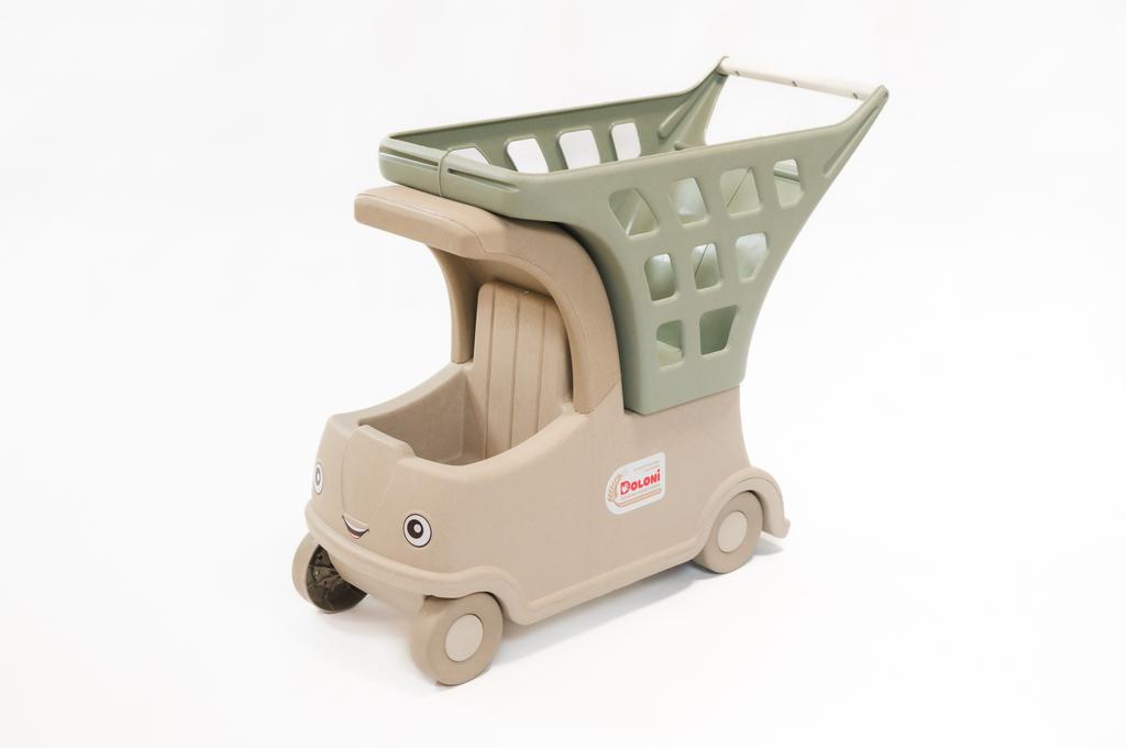 Pram Beige and mint Eco-plastic