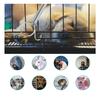 20Pcs Bird Cage Door Spring Hook Rustproof Wire Lock for Rabbit Chicken Parrot Quail Pigeon Pet Enclosure Easy Install Closure