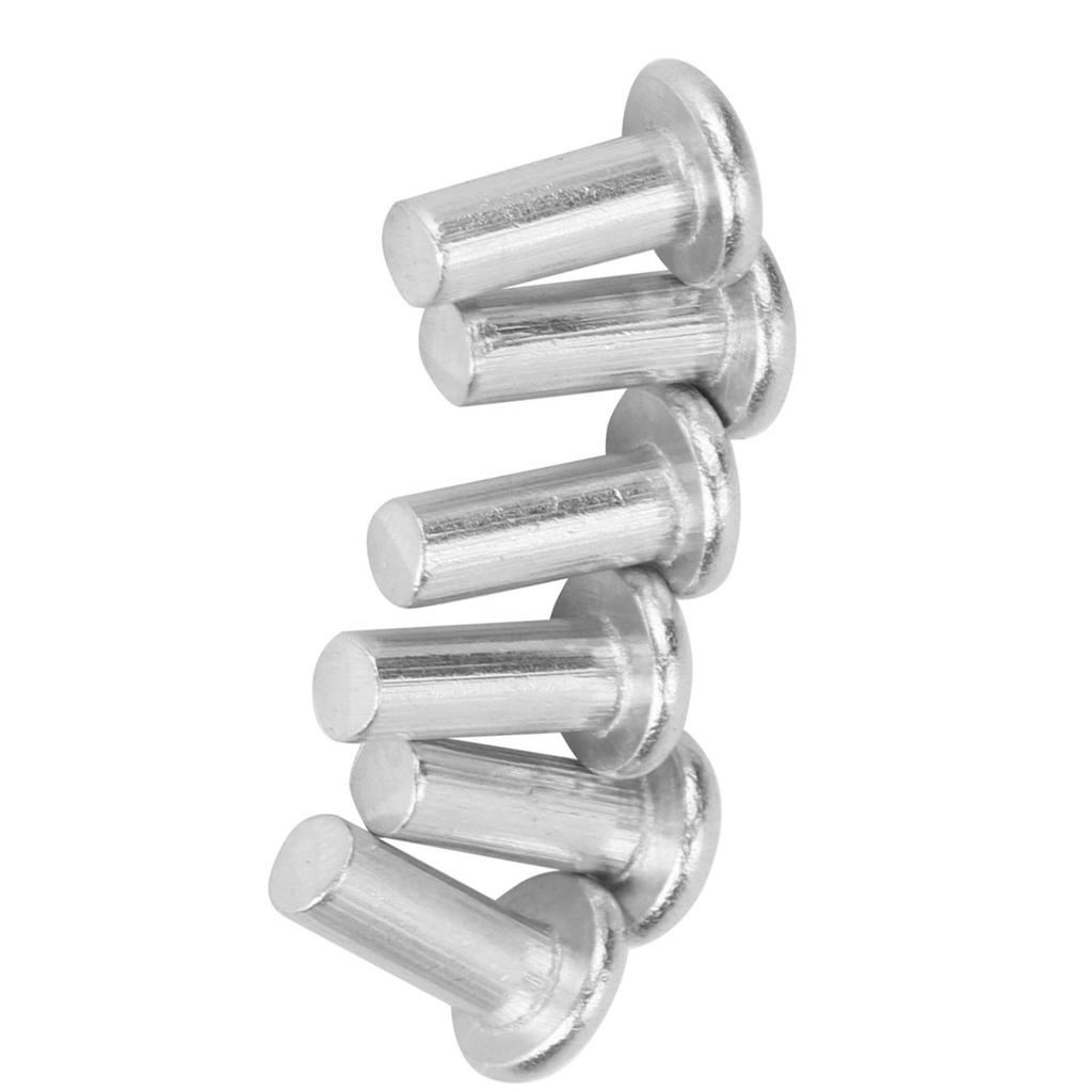 100pcs GB867 M4 Flat Head Aluminum Rivets Flat Head Rivet (M4 * 10)