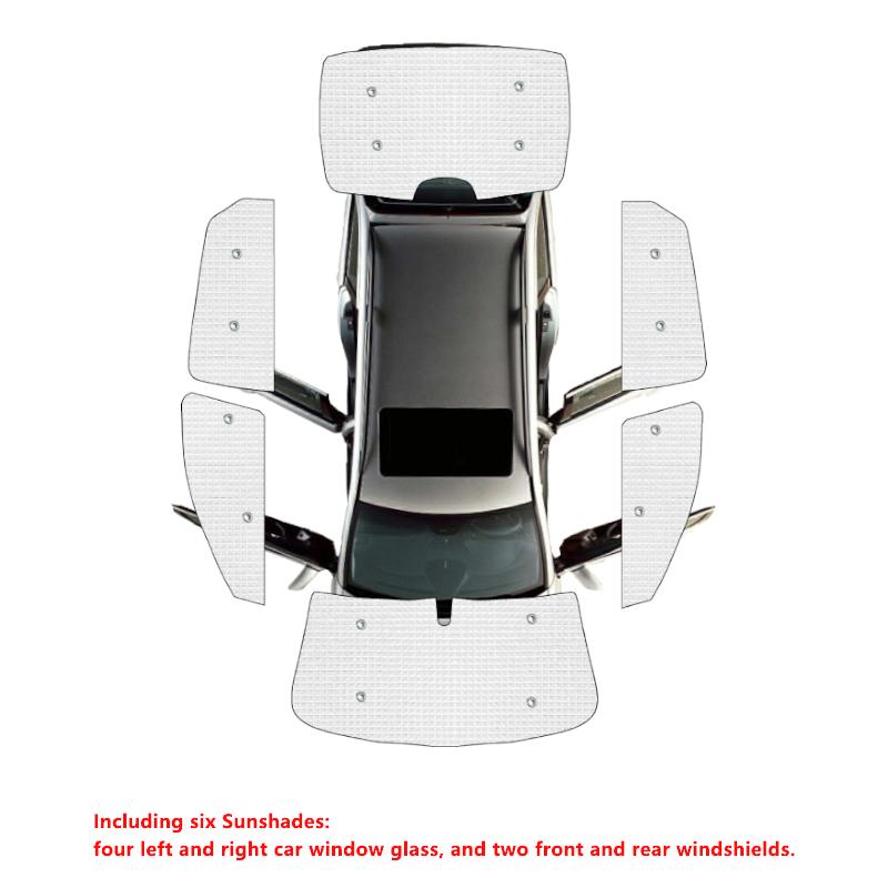 For Hyundai Elantra CN7 Avante I30 Sedan Car Sunshades Accessories Sun UV Protection Windshield Window SunVisors