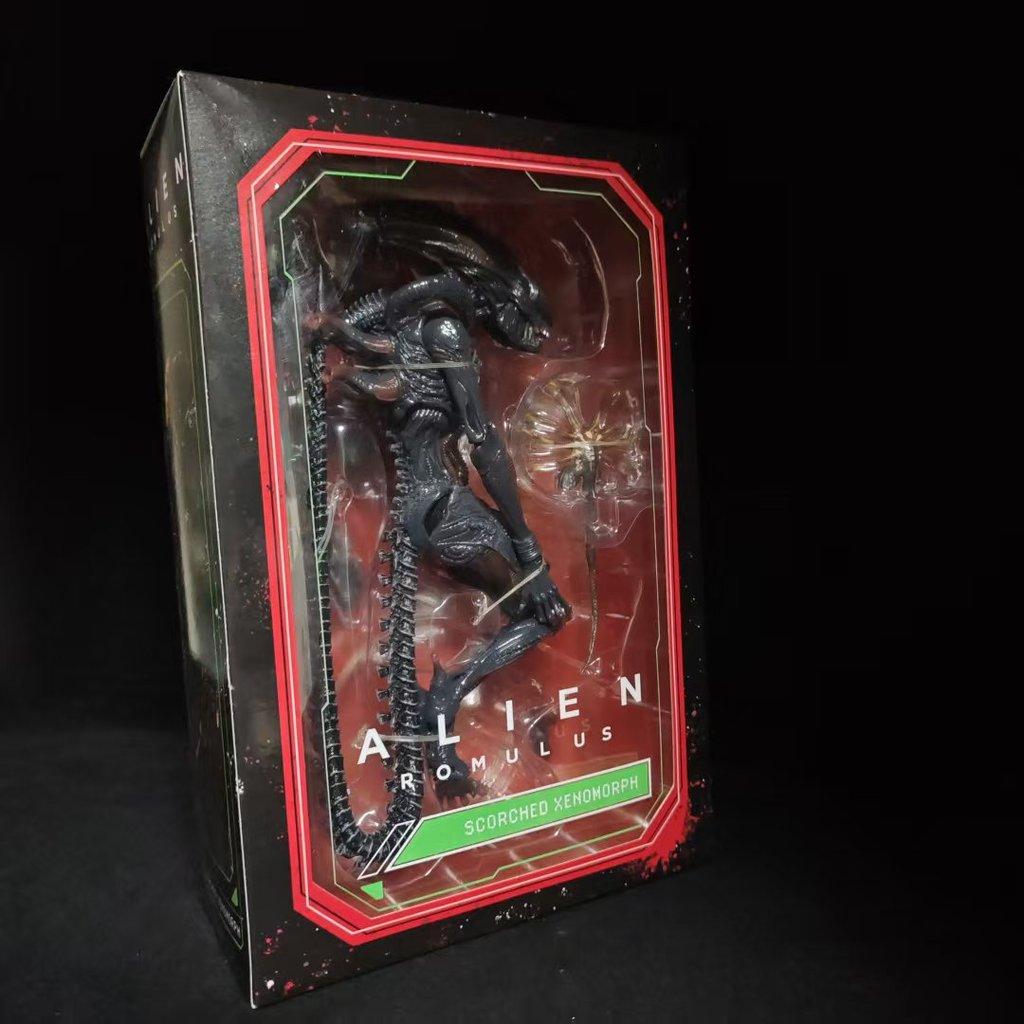 Figurine d'action Romulus Alien Avec Articulations Mobiles Et Accessoires Pour Collectionneurs