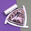 SOLID STERLING SILVER TURTELLA JASPER INCH PENDANT Jasper Turtella Silver