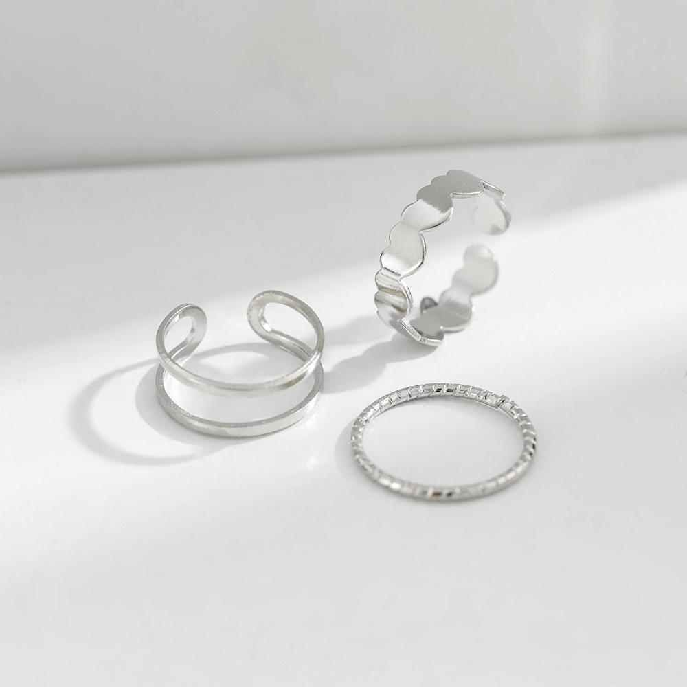 2023 frauen Freundin Passenden Mode Temperament Geometrie frauen Zubehör Koreanische Version Ring