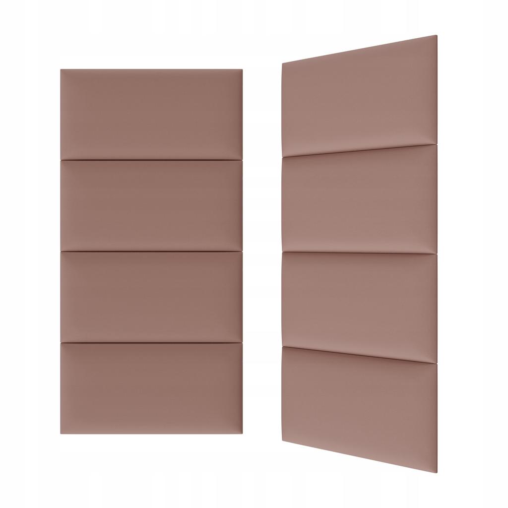 Panel tapicerowany wezgłowie Duo PP Linora Peony różowy 60x30 cm 1szt