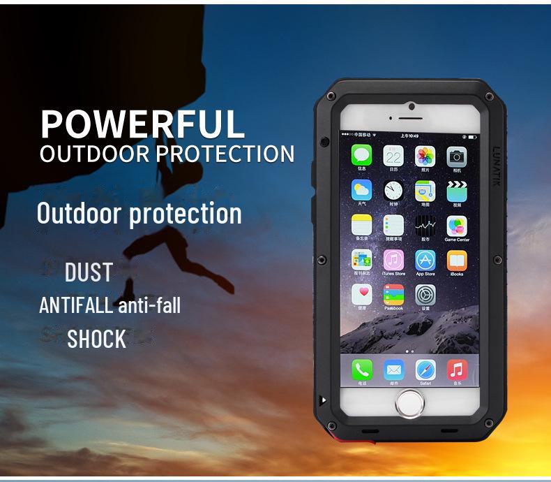 TAKTIK Waterproof Anti-Fall Case for iPhone 5S/6/6P/7/7P