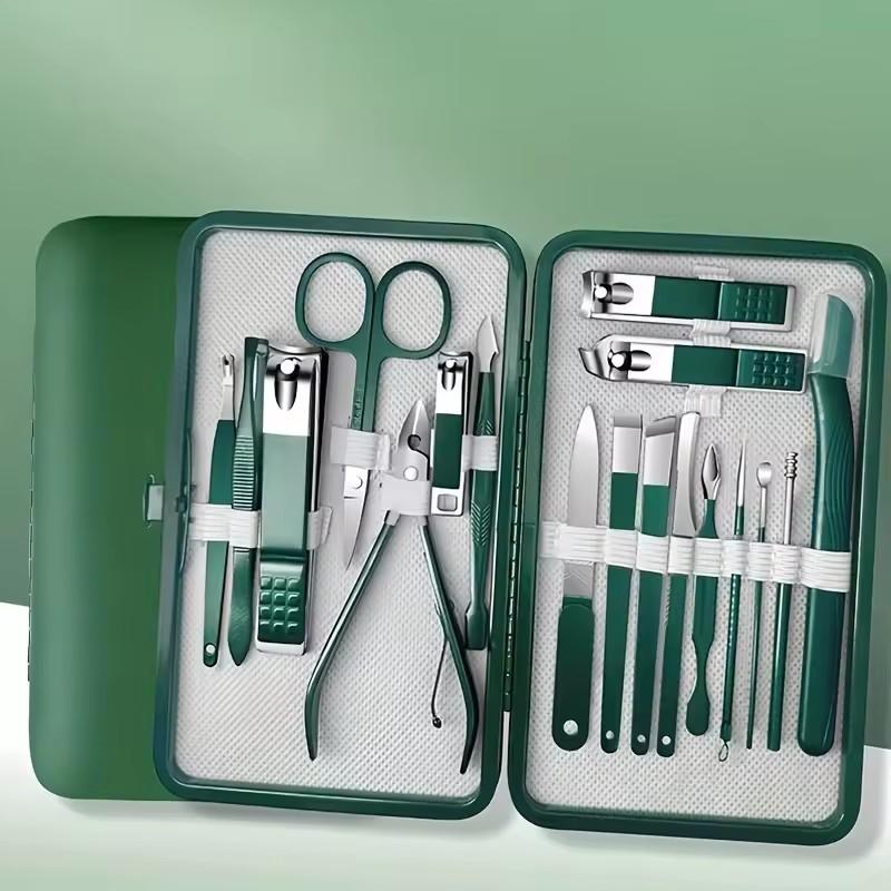 Professional Nail Clipper Set Stainless Steel Toe Finger Nail Clippers Sharp Nail Trimmer Manicure Pedicure Tools for Women/Men