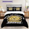 Bbs Years Innovation Bedding (1 * Duvet Cover + 2 * Pillowcase, Without Core) 2D Flat Christmas Birthday Gift Bedding Set Soft and Comfortable