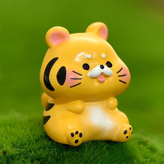 Miniature Statue Display Durable for Decoration Multicolor Colorful Resin Miniature Figurine Convenient Eye-catching Bright-colored