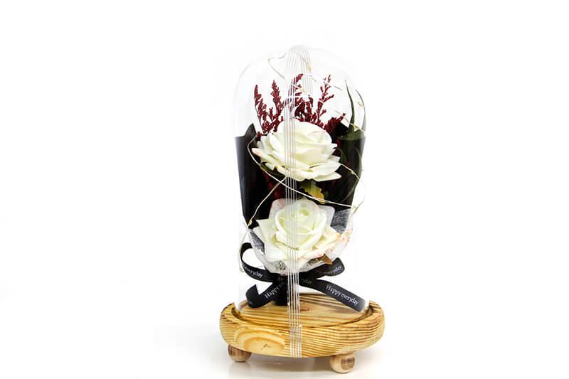 

Glass Rose 23.5/12cm