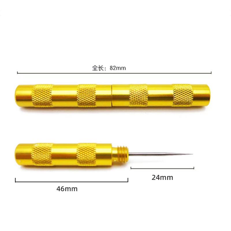 

Mini Leather Sewing Awl Tool For Handmade Stitch Leather Shoe Repair Sewing Needle DIY Craft Stitching Punching Accessories