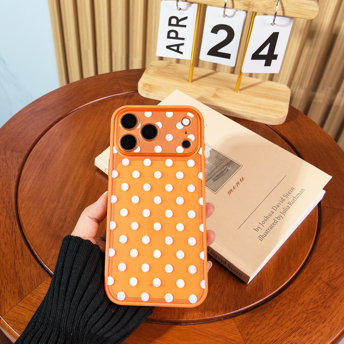 

Matte Pink Umbrella English Letters Phone Case for Apple 17PRO 15 Pro
