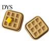 Window Ornament Keychain Pendant, Decorative Mechanical Balance Figurine, 3D Printed Stress Relief Fidget Toy Toy, Waffles Charm Desktop