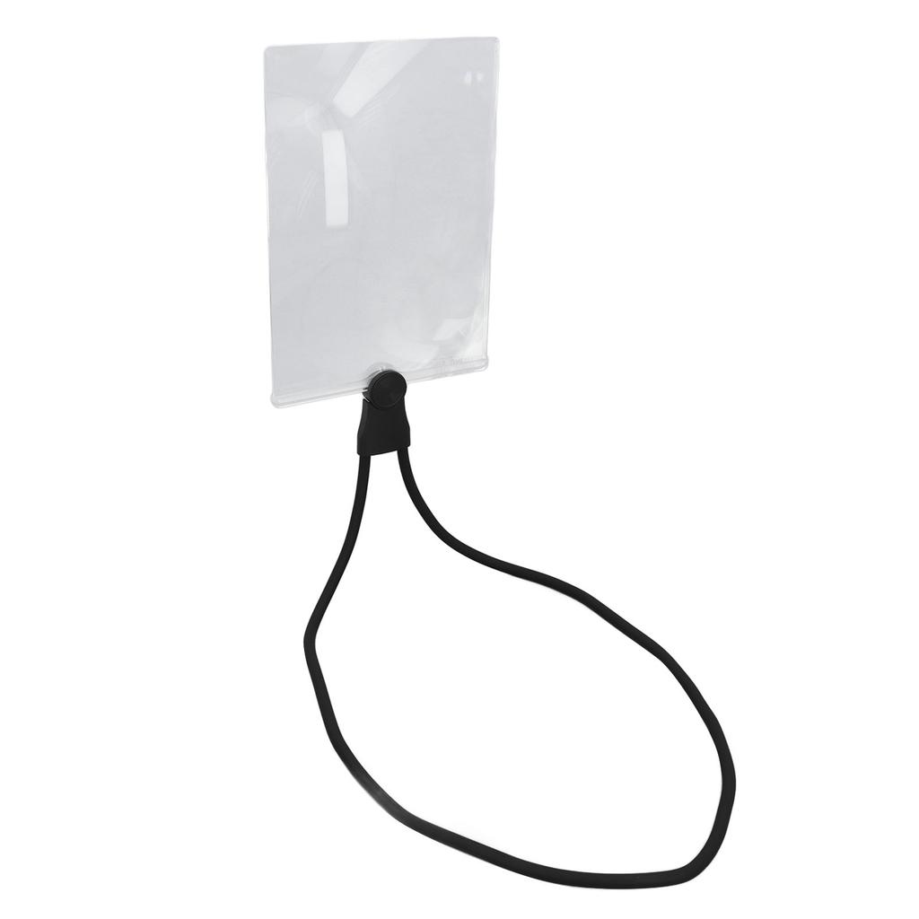 Neck Wear Magnifier 3X Magnification Handheld Desktop Neck Hanging Magnifying Glass Gooseneck High Definition Magnifier For Repair Handicrafts