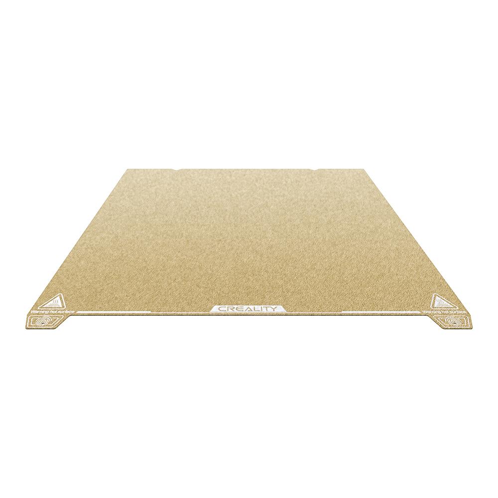 Creality Goldene PEI-Bauplatte für Ender3 V3 Plus K1 Max 3D-Drucker, 315 x 310 mm, flexible Feder