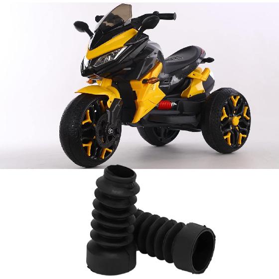 KIMISS 2PCS Motorcycle Front Fork Dust Cover, for DIO 18/27/28/34/35, Shock Absorber Boot, Rubber Replacement, Shock Damping Guard