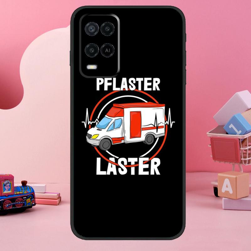 Ambulance EMS EMT Paramedic Case For Oppo A78 A38 A18 A98 A58 A60 A80 A40 A96 A76 A16 A94 A74 A54 A15 A17 A57 A77 A5 Pro