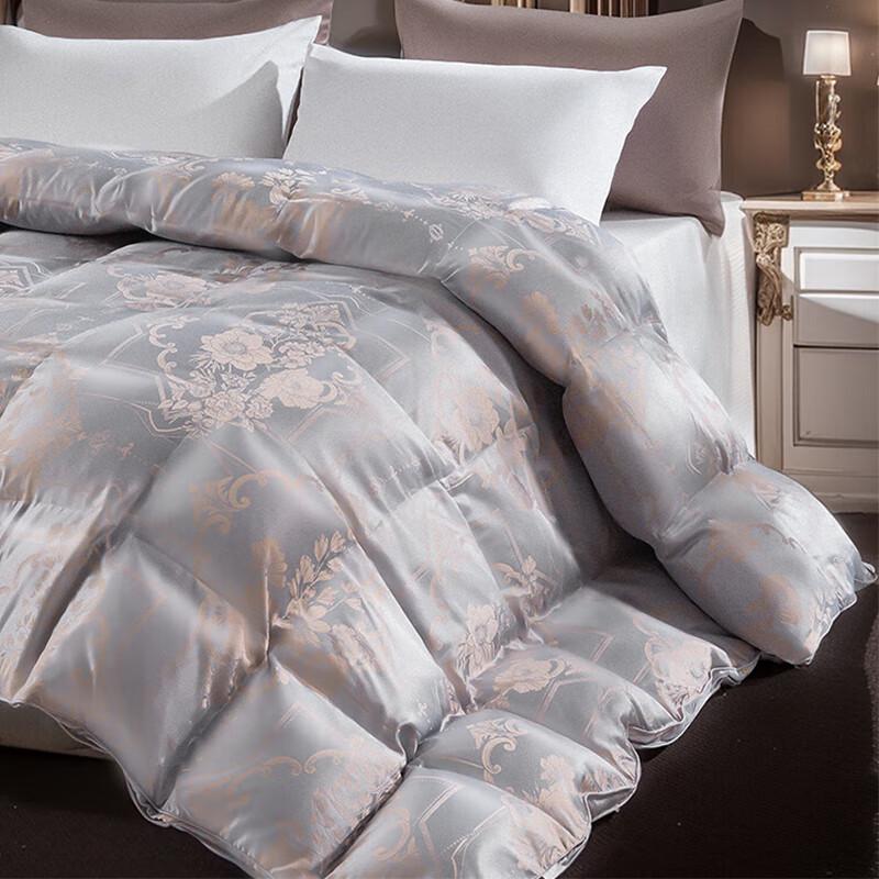 FUANNA Jacquard Goose Down Winter Quilt