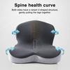 L-Shaped Seat Cushion Memory Foam Cushion with Back Support Sciatica Relief Seat Cushion for Office Chair Car Seat Wheelchair Long Hours Sitting