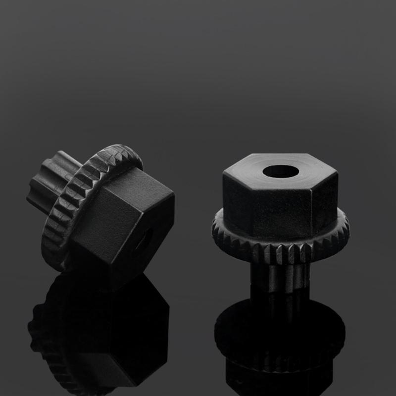 2Pcs Universal Metal Bicycles Crank Cap Removal Tool Light Weight Bike Crank Wheel Extractor for Mountain Road Cycling