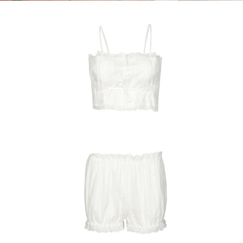 Beautiful French Court Retro Erotic Underwear Private Pajamas Lace Photo Sexy Loungewear