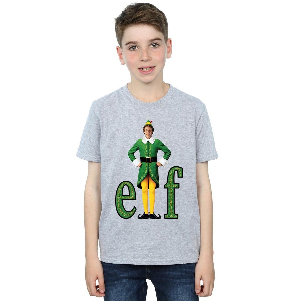 Elf Boys Buddy Logo T-Shirt