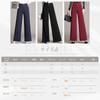 xppe Straight Solid Loose Perfect for and Fall Women's Wide-leg Pants, Fit, Casual, High-Waisted, Color, Long, Formal, Stretch, Elegant, Fit,