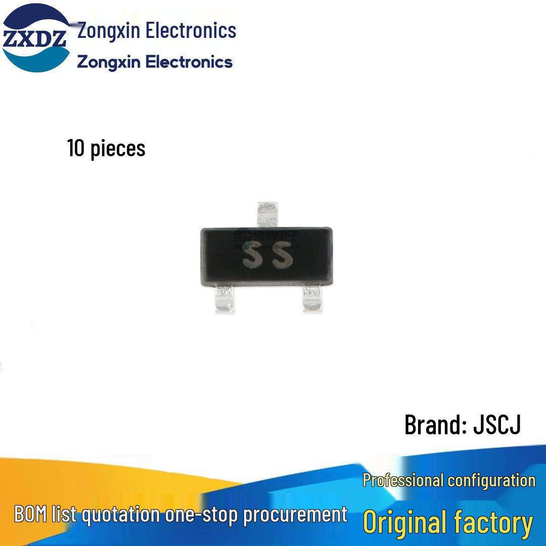 

BSS138 SOT-23 N-channel 50V/0.22A Surface Mount MOSFET Transistor, 10 Pack