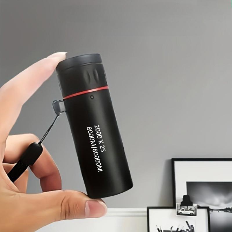 2000x25 HD Monocular Telescope: Mini Portable, for Outdoor Camping, Hunting & Birdwatching