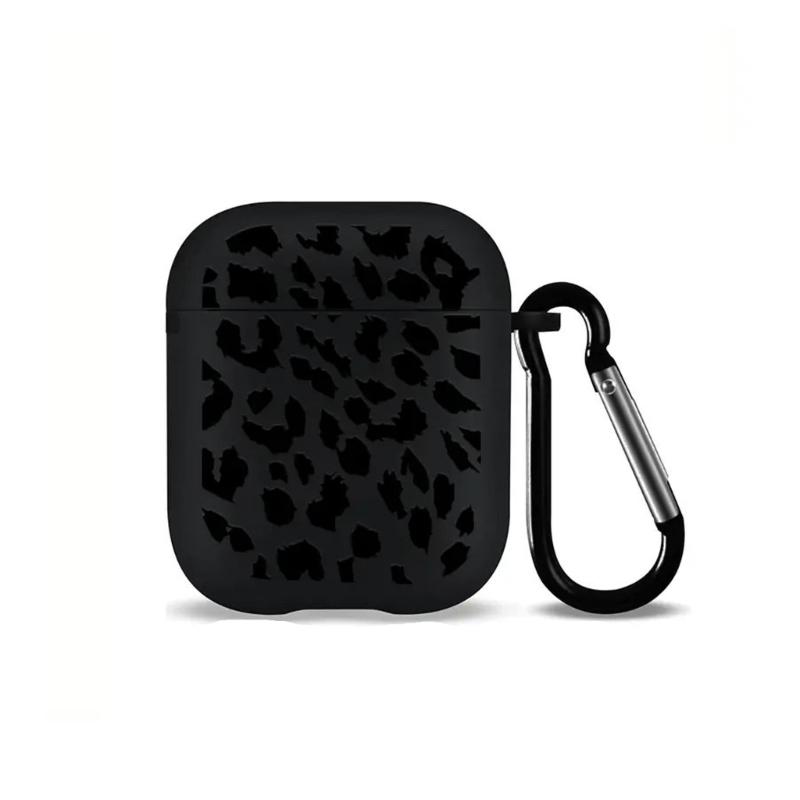 Fashionable TPU Case With NonSlip Textures For 1/2/3/4 Generation Earbuds In Sleekly Leopard Pattern Cover Pouches