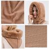Winter Hats Outdoor Cycling Headgear Ski Cap Cold Protection Warm Bib Face Mask Integrated Scarf Knit Ski Caps