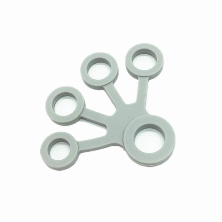 Silicone Finger Resistance Band & Grip Ball Set - Finger Exerciser & Trainer