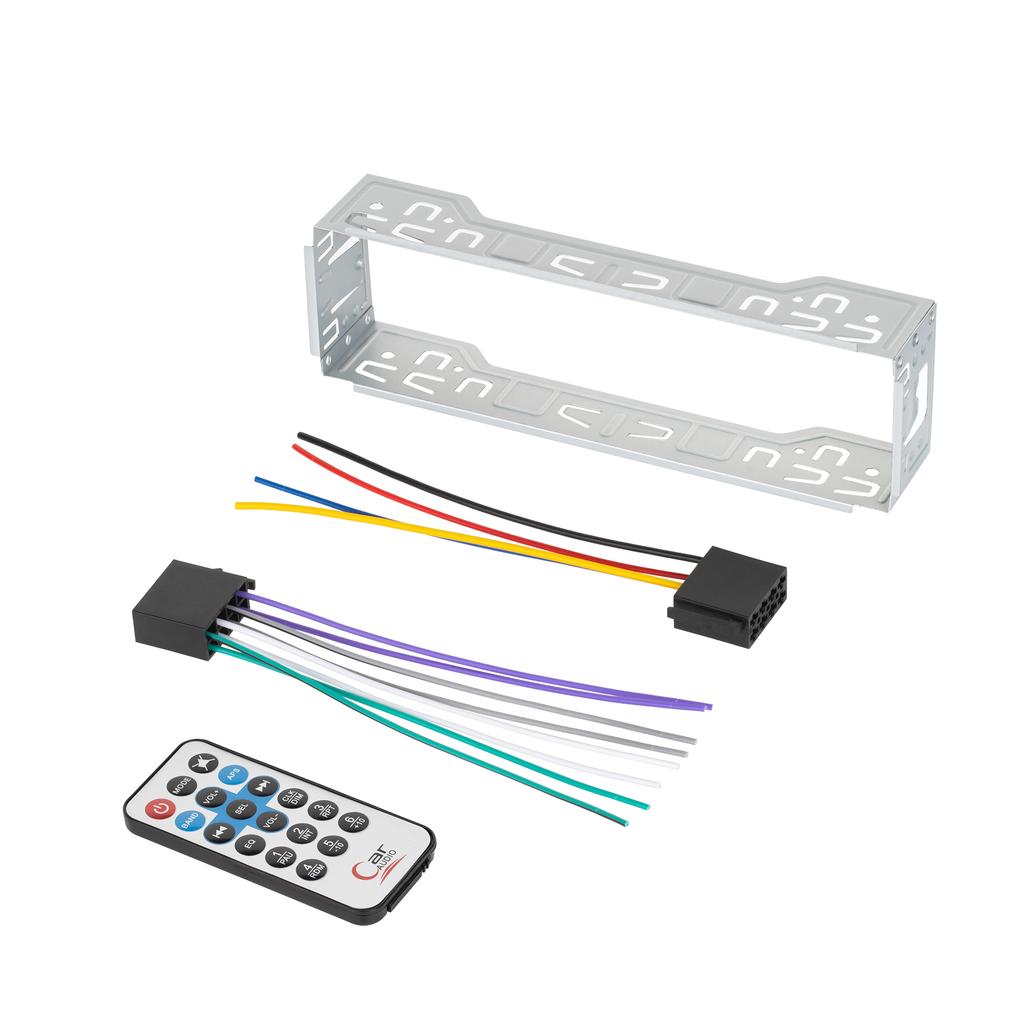 Kruger&Matz 1 DIN Bluetooth Car Radio USB AUX Jack 3.5 mm