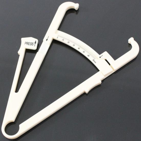 Fitness Skinfold Weight Loss Body Fat Tester Measure Chart Caliper Analyzer