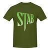 Funny Stab Horror Movie Unisexs Tshirt Printed Tops Are Loose And Slim Fit Unisexs Tshirts