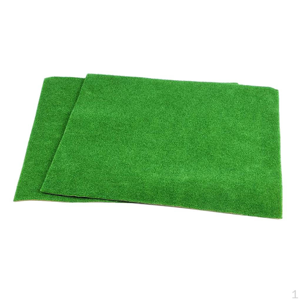 3mm Thick Synthetic Turf Lawn Micro Landscape DIY Decor