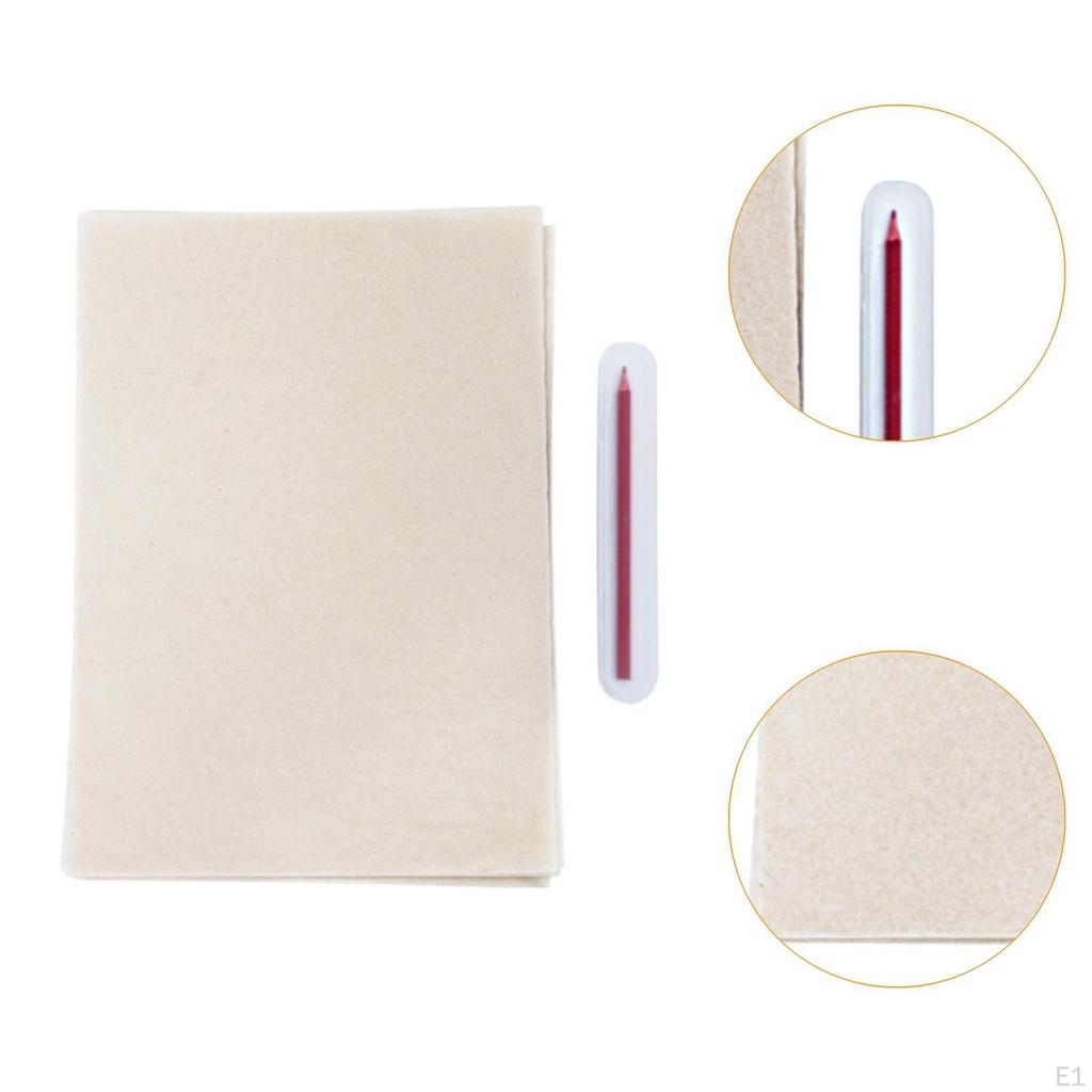 10 Pieces Paper Transparent Strong with Pencil Multipurpose 14.57inchx10.24inch for Drawing