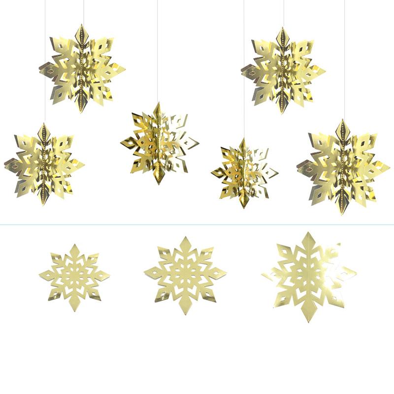 6/12pcs Home Christmas Decoration Home Shopping Mall Window Hanging