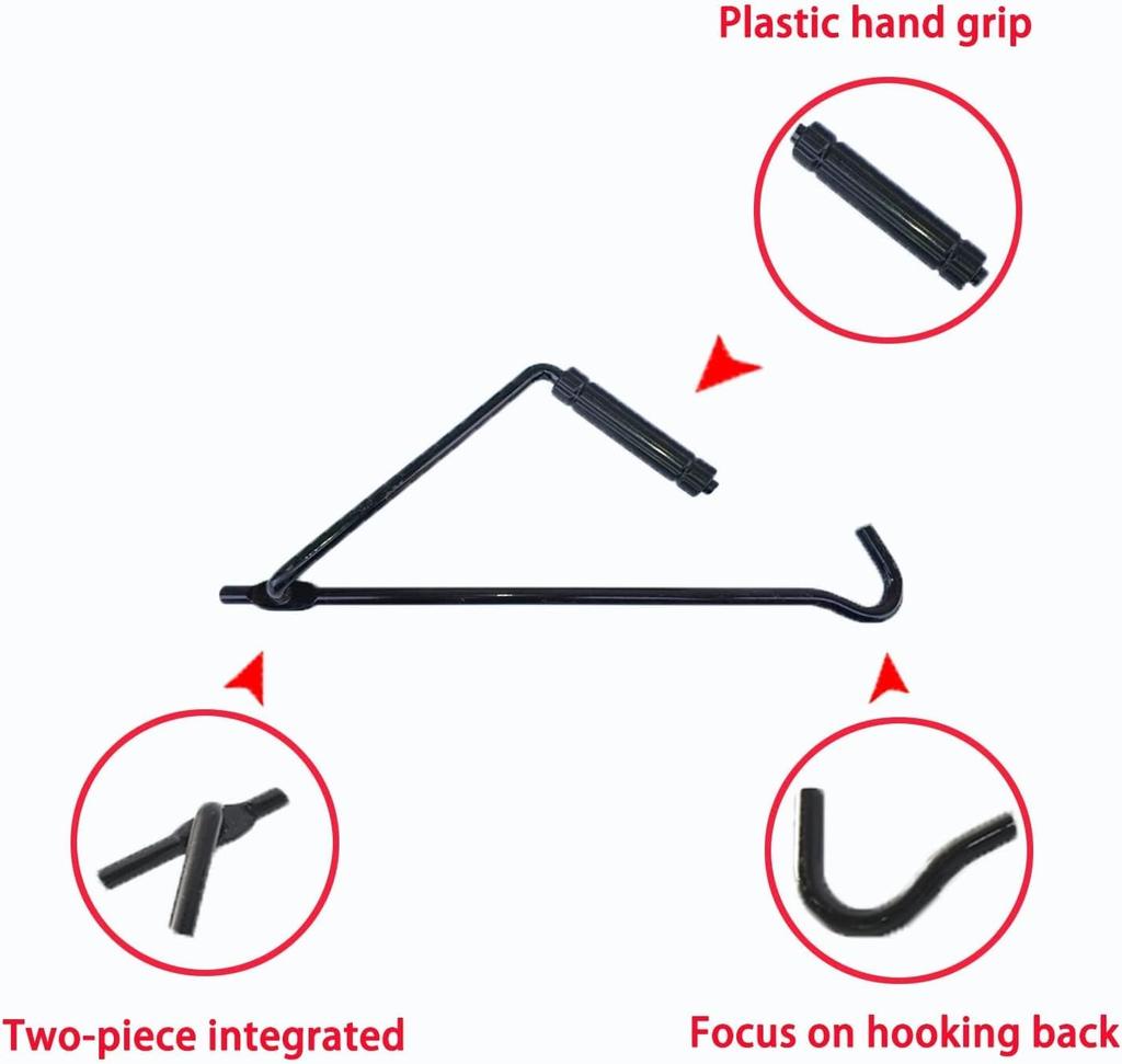 Scissor Car Jack 2.0 Tons, Heavy Duty with Crank Handle for SUV/MPV Tire Change