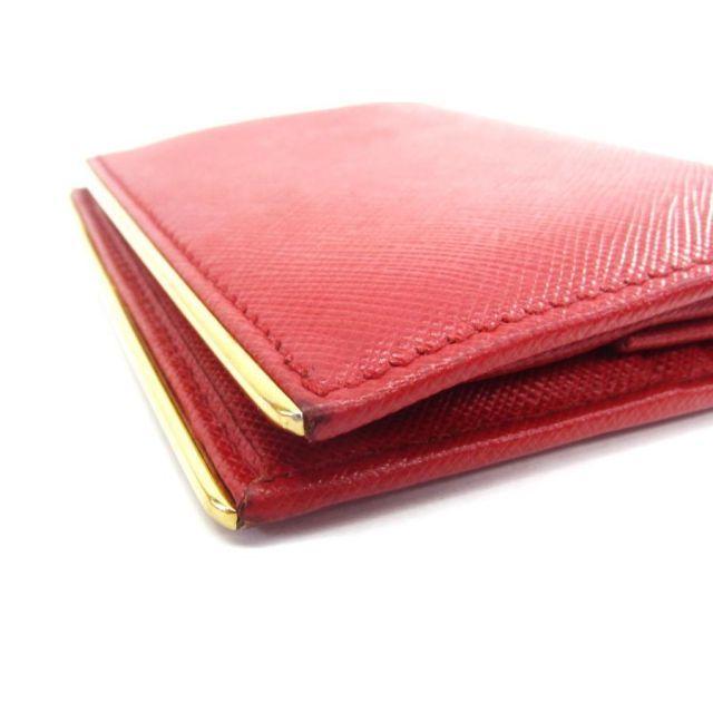 Used PRADA Saffiano Leather Watch Wallet UP5235