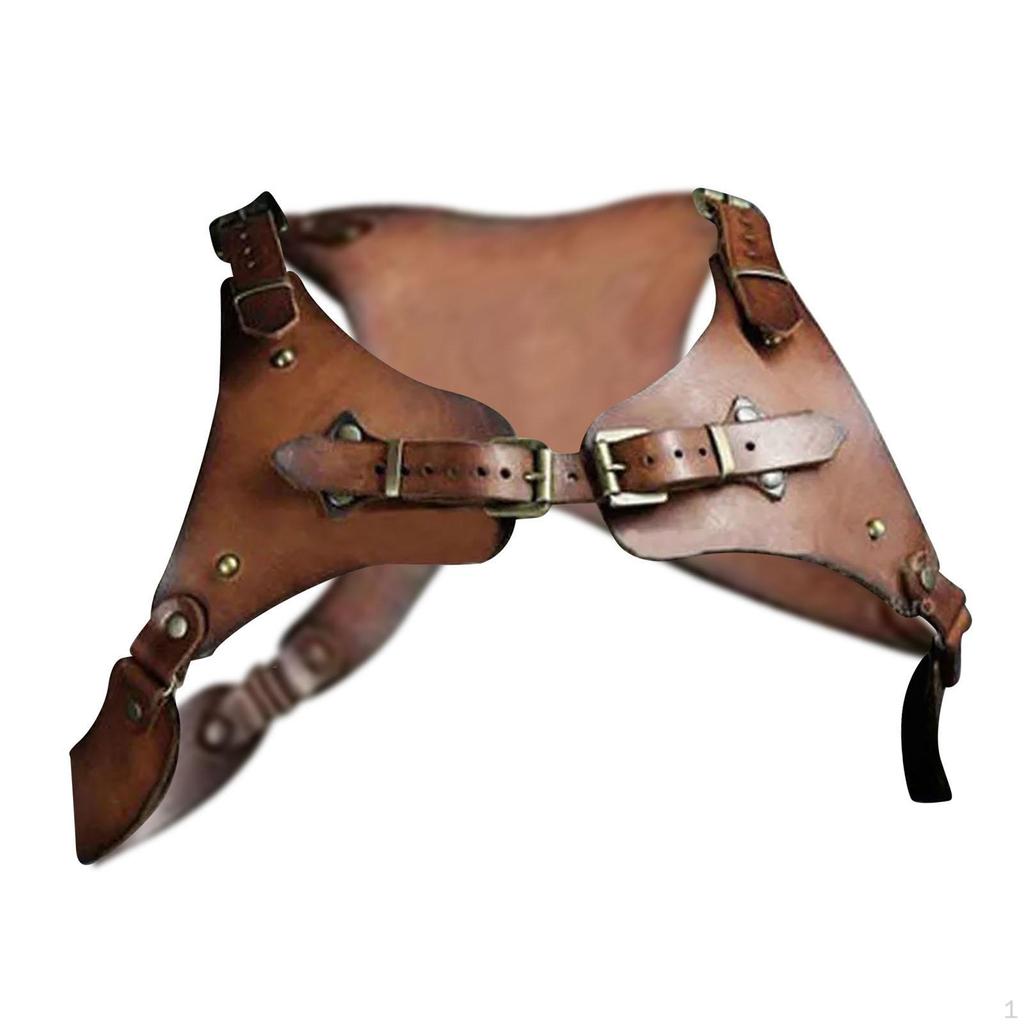 Knight's - Retro Leather Harness for Medieval Cosplay