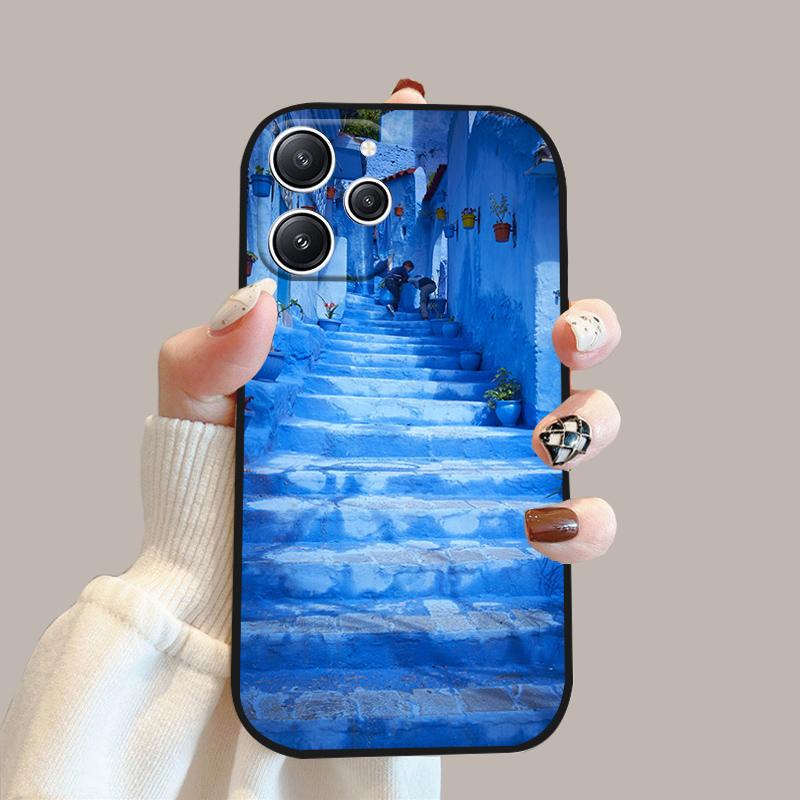 For Redmi 12 4G 5G Silicone TPU Soft Case For Redmi 12R Phone Bumper Cover For Xiaomi Redmi Note 12R 5G Protective Fundas Cases