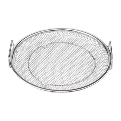 Kızartma Yağı Süzme Rafı Paslanmaz Çelik Filtre Aleti Kızarmış Yiyecekler İçin Yuvarlak 22cm Saplı